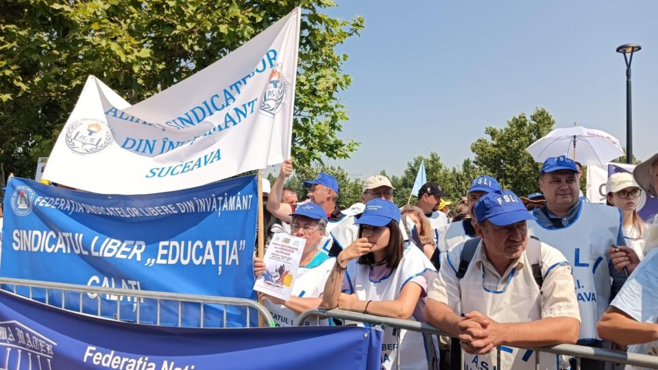 Protestul profesorilor din 7 iulie