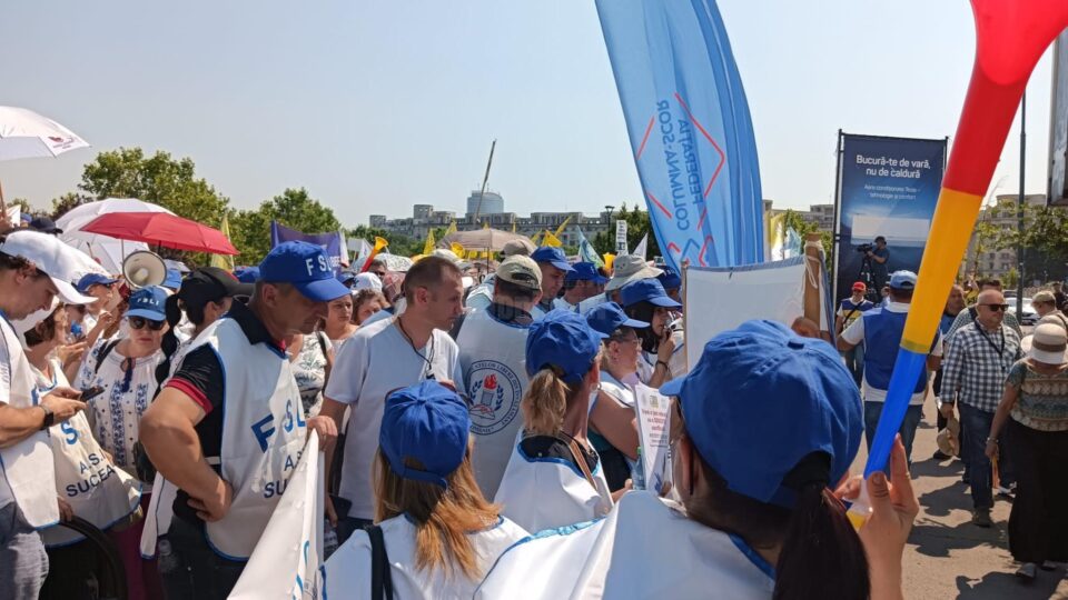 Protestul profesorilor din 7 iulie