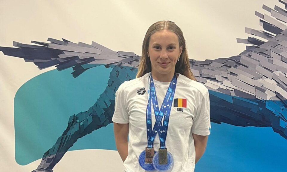 Daria Silișteanu a cucerit două medalii la Europenele de la Samorin