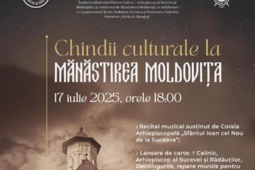 Concert al Coralei Arhiepiscopale „Sfântul Ioan cel Nou de la Suceava”, la Mănăstirea Moldovița