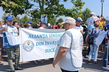 Protestul profesorilor din 7 iulie