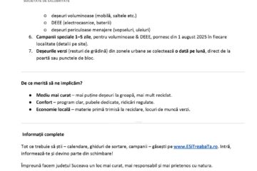 Suceava face un pas important spre un județ mai curat!