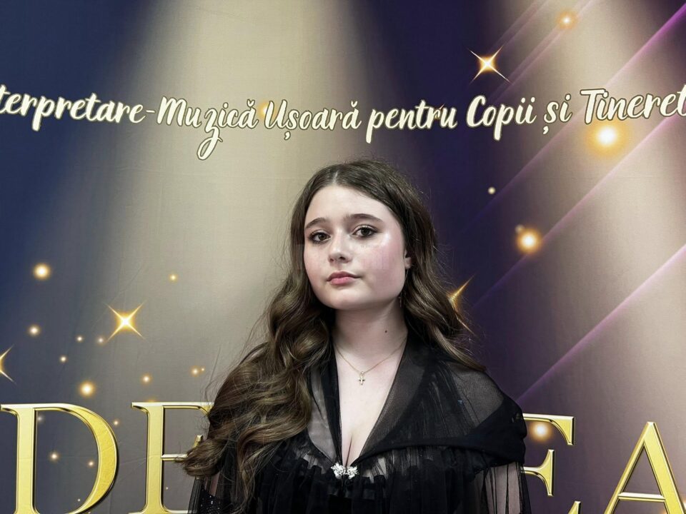 Eleva Beatrice Ecaterina Tcaciuc a obținut Marele Trofeu la Festivalul Internațional „Vis de Stea”, ediția a XIV-a