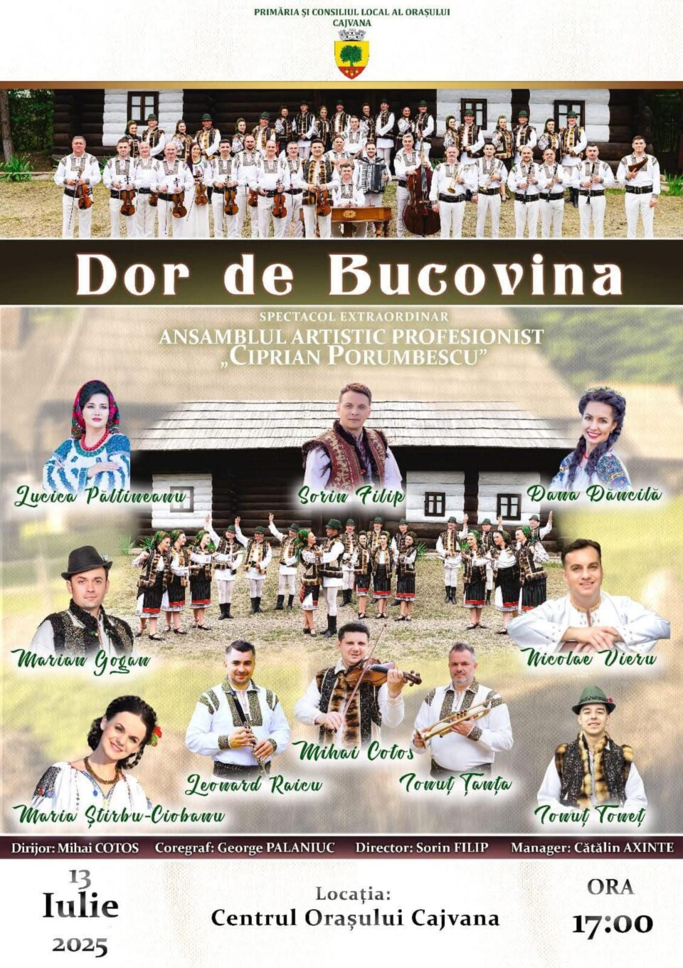 Pe 12 și 13 iulie, în orașul Cajvana va avea loc o nouă ediție a festivalului „Din stejar, stejar răsare”