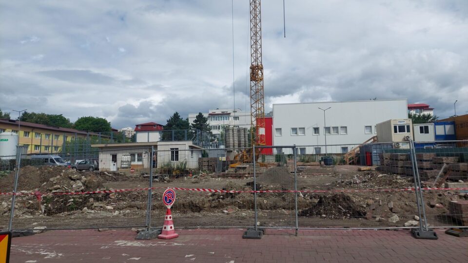 Construcția depozitului medical central
