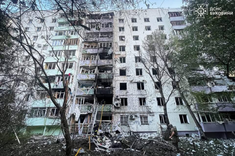 Atac rusesc asupra Cernăuțiului sursa foto BucPress Cernăuți