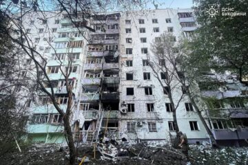 Atac rusesc asupra Cernăuțiului. Sursa foto: BucPress Cernăuți