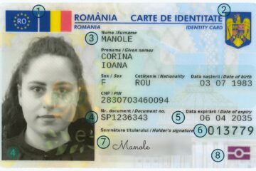 Carte electronică de identitate (CEI). Foto www.gov.ro