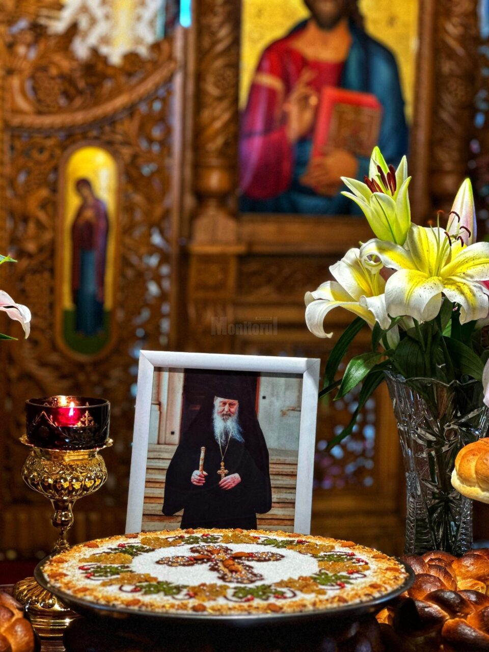 Slujbă de pomenire pentru arhim. Grigorie Halciuc, cel mai longeviv stareț al Mănăstirii „Sfântul Ioan cel Nou de la Suceava”