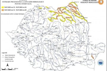 Avertizare hidrologică pentru județul Suceava
