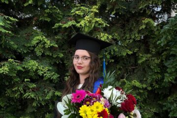 Coca Bianca - șefă de promoție la Colegiul ”Mihai Eminescu”