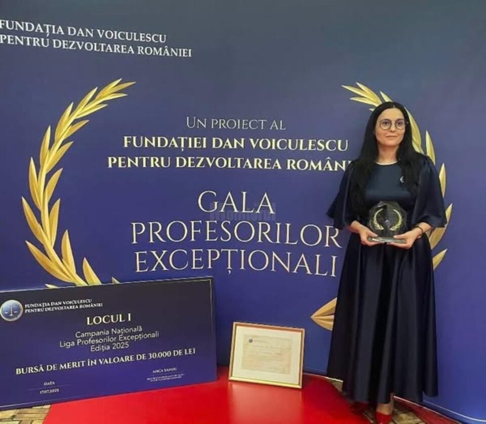 Profesoara Nicoleta Schipor este marea câștigătoare a campaniei Liga Profesorilor Excepționali