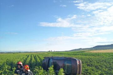 Beat și fără permis, a depășit pe linia continuă, în timp ce gonea spre accidentul în care fusese implicat prietenul său, și el băut