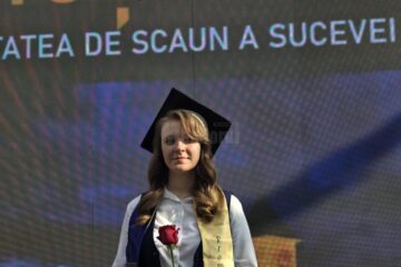 Iulia Popa, șefa promoției 2025 de la Colegiul ”Ștefan cel Mare” Suceava