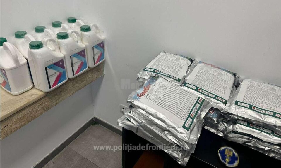 Substanțe toxice descoperite într-o mașină care venea din Ucraina