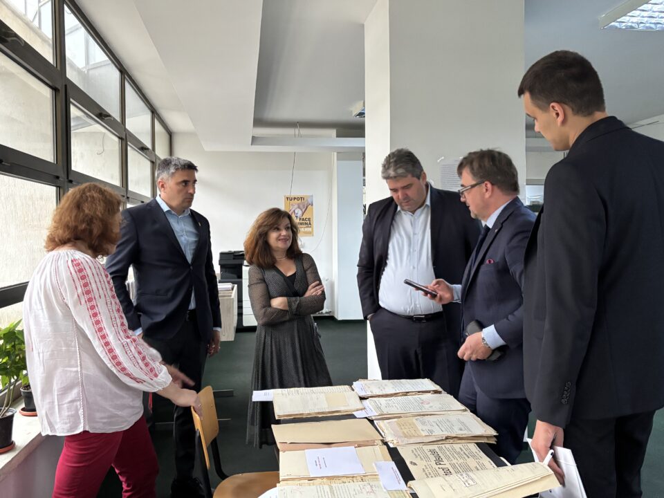 Întâlnire româno-poloneză la Arhivele Naționale, Serviciul Județean Suceava