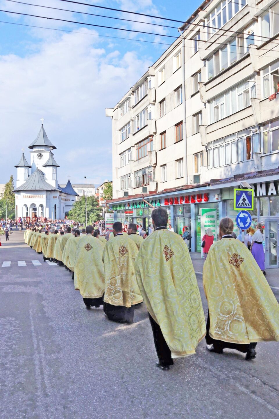 Procesiune impresionantă în cinstea Sfântului Ilie