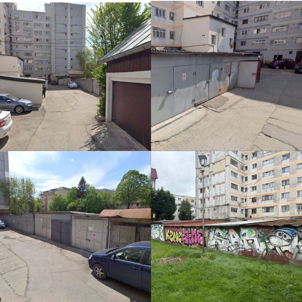 Arbuști ornamentali în locul mașinilor, parcare și loc de joacă în locul garajelor, în Zamca și grădiniță nouă, în Obcini
