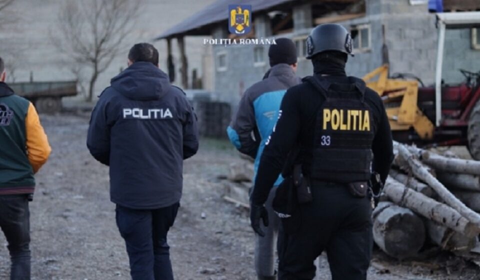 Atac în stil mafiot asupra unor polițiști suceveni care se aflau lângă un camion cu lemne care urma să fie confiscat