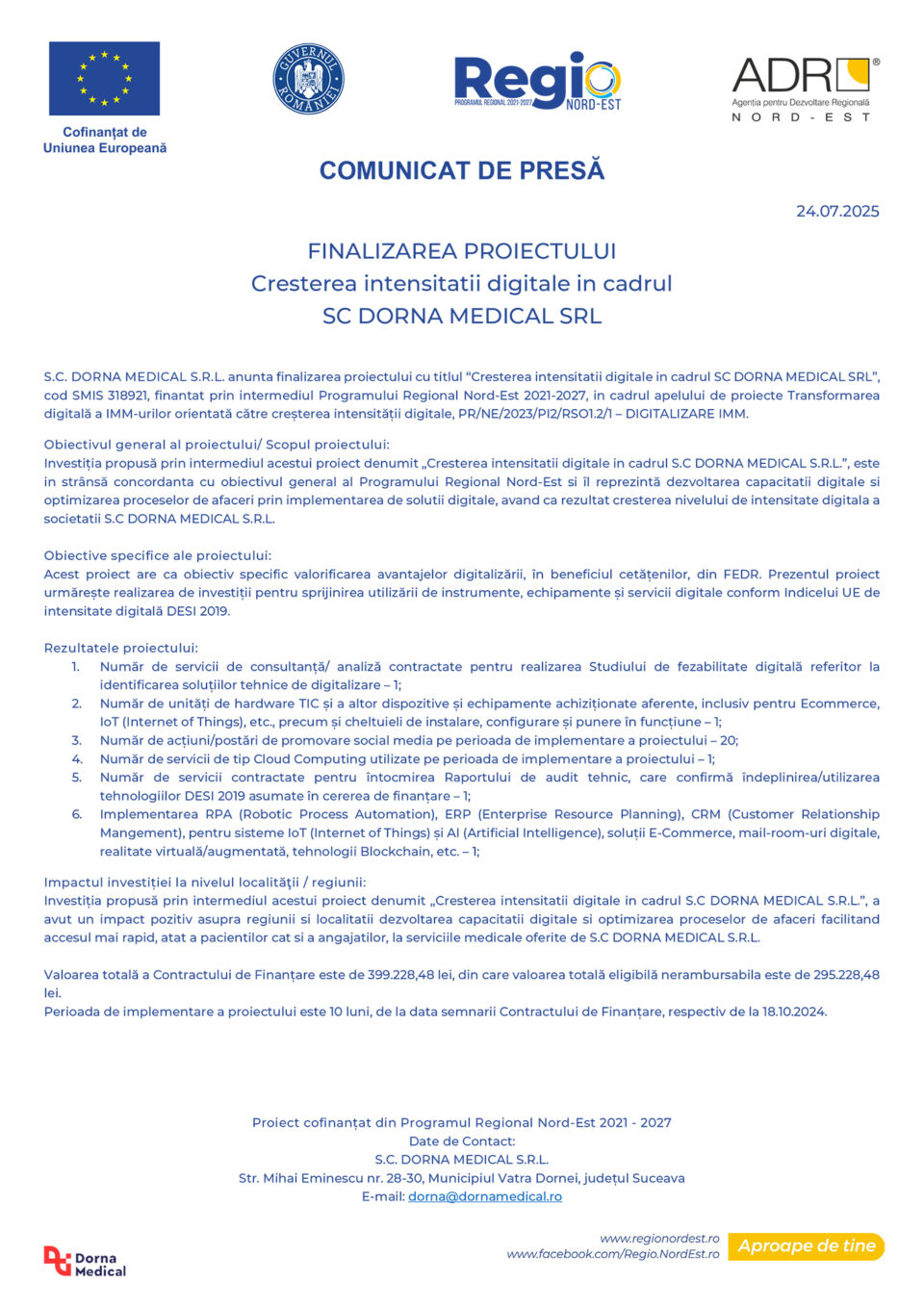 Cresterea intensitatii digitale in cadrul