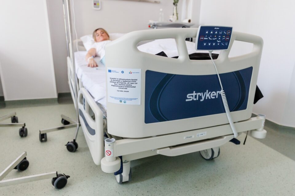 Secția de oncologie a Spitalului Clinic Județean Suceava dispune de echipamente esențiale pentru diagnosticul, tratamentul și monitorizarea pacienților