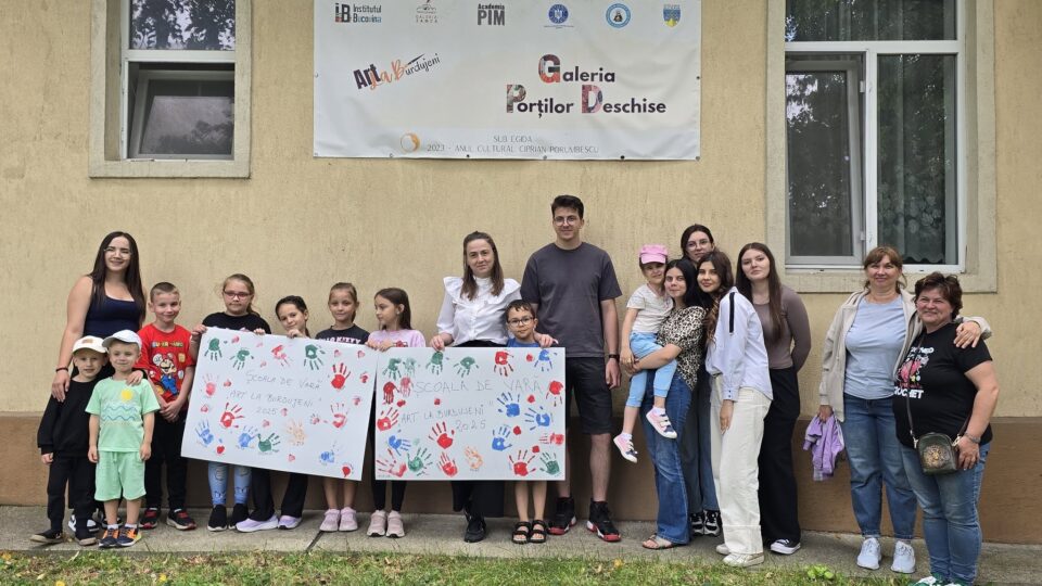 Școală de vară pentru 100 de copii și tineri, în parcul secției de Psihiatrie din Burdujeni