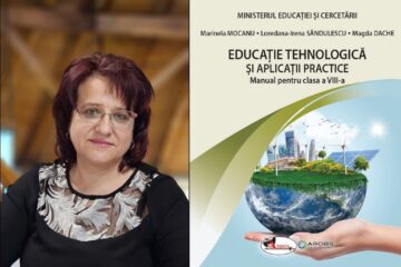 Prof. Marinela Mocanu, de la Salcea, propune un nou manual de Educație tehnologică, clasa a VIII-a