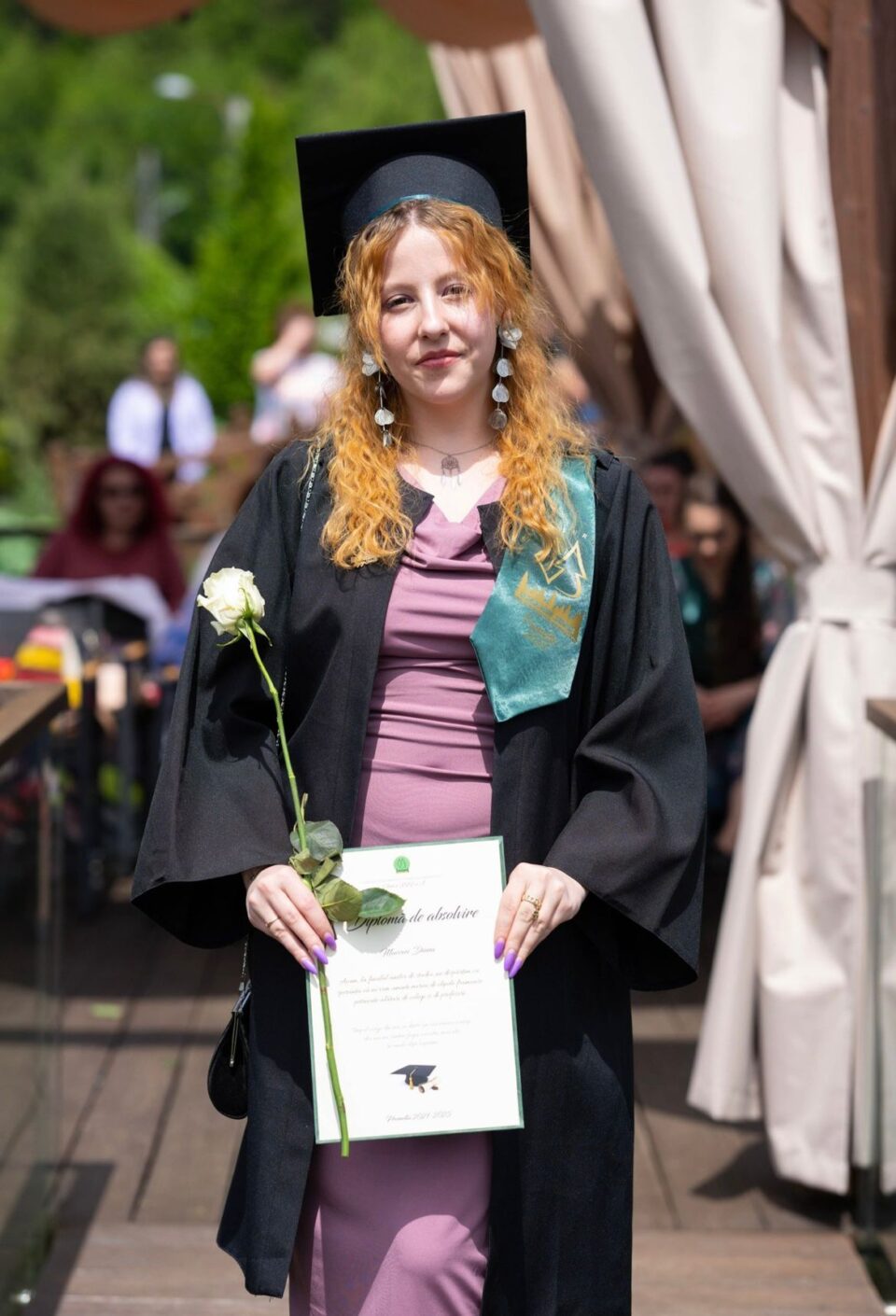 Diana Macovei, șefa de promoție a Colegiului Silvic, cu o poveste despre profesori și recunoștință