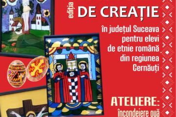 Tabără de creație pentru elevi de etnie română din regiunea Cernăuți, la Muzeul Satului Bucovinean