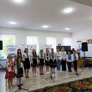 Peste 100 de copii de etnie ucraineană au participat la Școala de vară din Bălcăuți