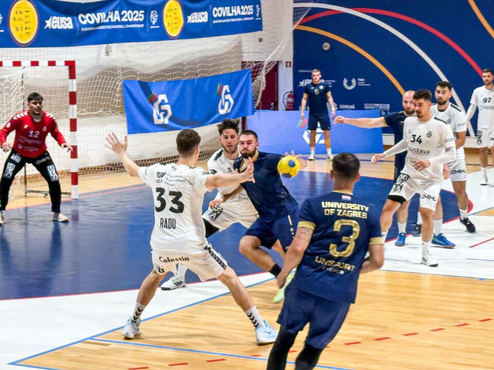 Echipa USV este din nou finalistă la Campionatul European Universitar de handbal masculin