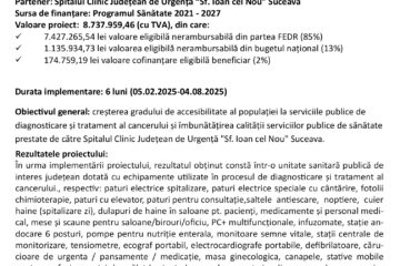 Comunicat de presă de final