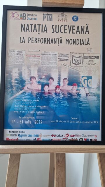 Expoziție cu medalii, trofee, diplome, fotografii, articole de presă ce reflectă cariera sportivului sucevean Tudor Ignat, la Galeria Zamca