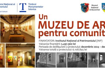 Fostul sediu al Arhivelor Naționale se transformă, la Suceava, în Muzeu de Artă