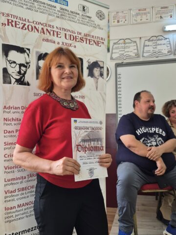 Câștigătorii Festivalului-concurs național de literatură „Rezonanțe Udeștene”, ediția a XXIX-a