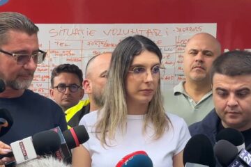 Ministra mediului, Diana Buzoianu, este primul membru al Guvernului care a vizitat localitățile afectate de inundațiile recente