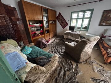Intervenții de urgență în zona sinistrată demarate de Habitat for Humanity România