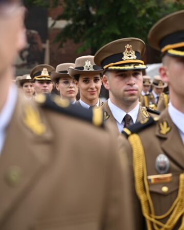 Ștefan Pricop, șef de promoție la Academia Tehnică Militară, specialist în apărare CBRN și materiale energetice