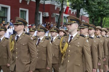 Ștefan Pricop, șef de promoție la Academia Tehnică Militară, specialist în apărare CBRN și materiale energetice