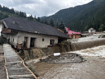 Intervenții de urgență în zona sinistrată demarate de Habitat for Humanity România
