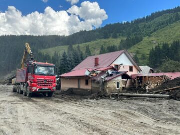 Mobilizare exemplară din partea comunității din Cornu Luncii pentru sprijinirea sinistraților din Broșteni