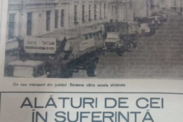 Cum s-au văzut și mediatizat inundațiile devastatoare din 1970, din județul Suceava