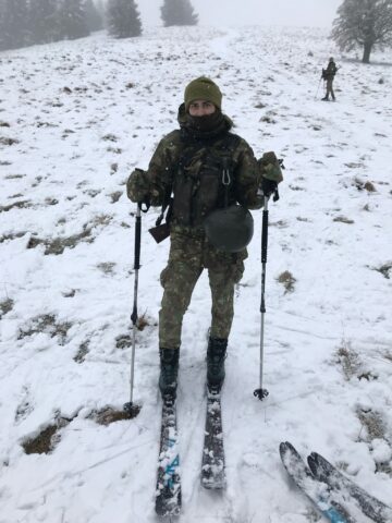 Ionela Balan, câmpulungeanca ce a excelat la Academia Forțelor Terestre Sibiu, Apărare CBRN