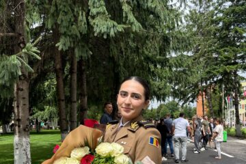 Ionela Balan, câmpulungeanca ce a excelat la Academia Forțelor Terestre Sibiu, Apărare CBRN
