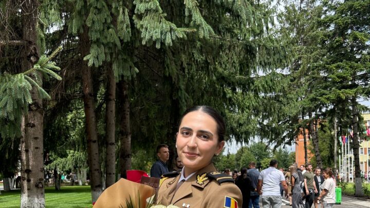 Ionela Balan, câmpulungeanca ce a excelat la Academia Forțelor Terestre Sibiu, Apărare CBRN