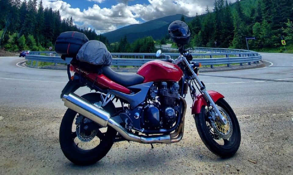 Motocicleta furată