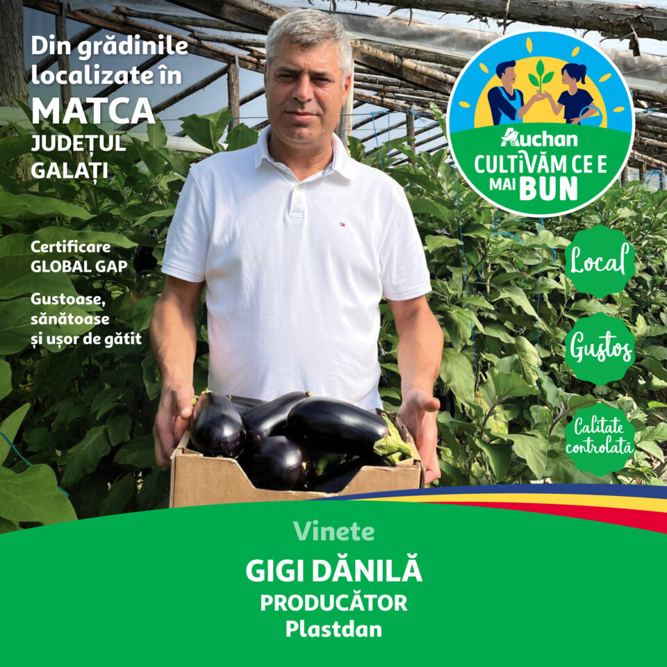 Savurează gustul verii cu fructe și legume gustoase românești, direct din filierele Auchan, acum în magazine