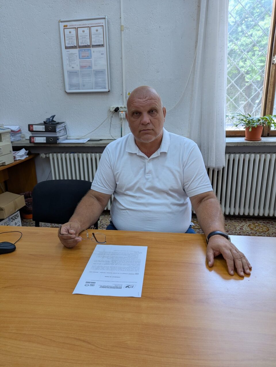 Directorul Oficiului Județean de Poștă Suceava, Nicolai Costrâș