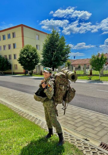 Ionela Balan, câmpulungeanca ce a excelat la Academia Forțelor Terestre Sibiu, Apărare CBRN