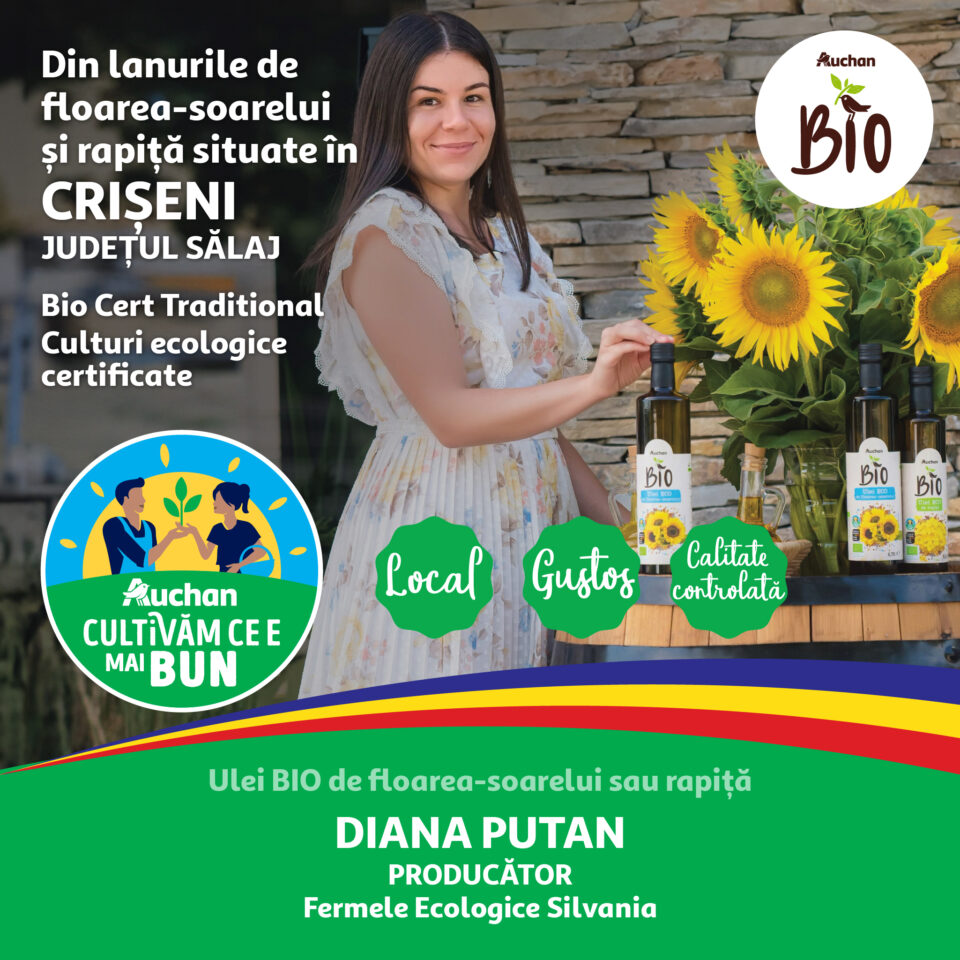 Savurează gustul verii cu fructe și legume gustoase românești, direct din filierele Auchan, acum în magazine